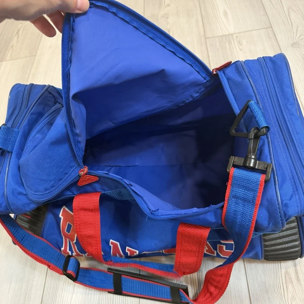 New‎ York Rangers Apex One Duffel Bag Vintage Logo NHL 90s Nylon